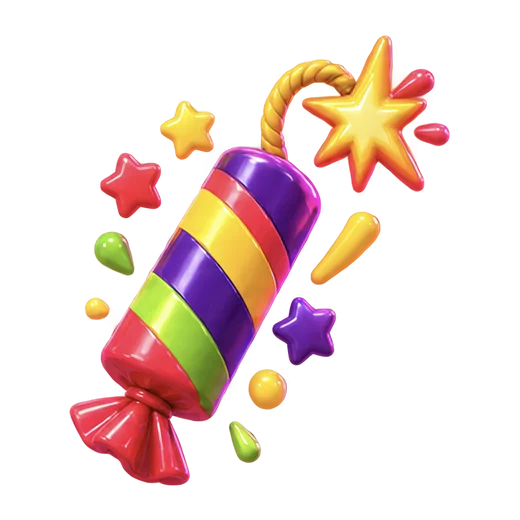 Colorful Firecracker