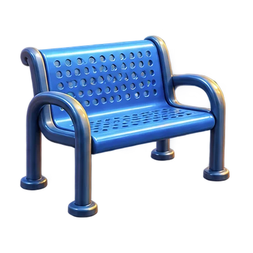 Blue Bench