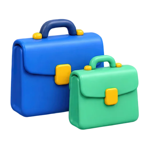 Colorful Business Briefcases