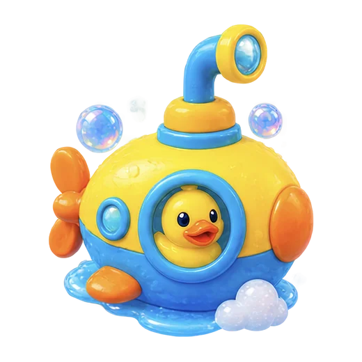 Submarine with Duck