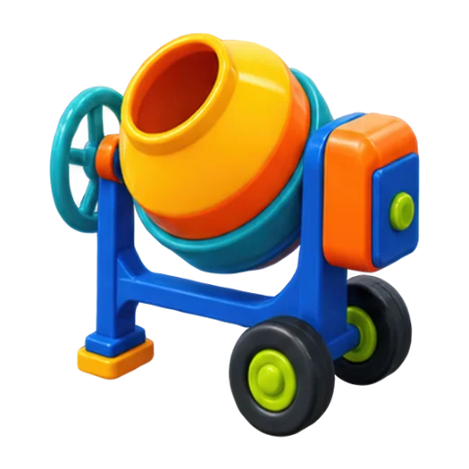 Toy Cement Mixer