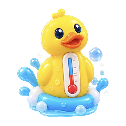 Thermometer Duck Toy