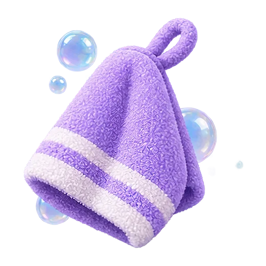 Purple Bath Towel