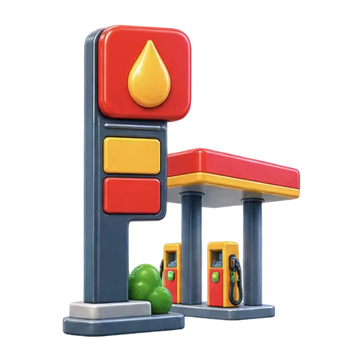Fuel Station Sign