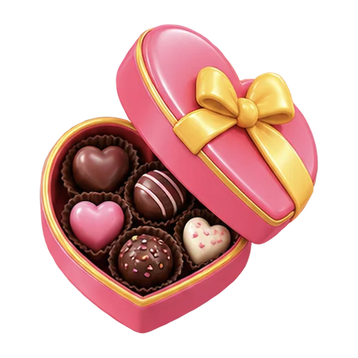 Heart Chocolate Box