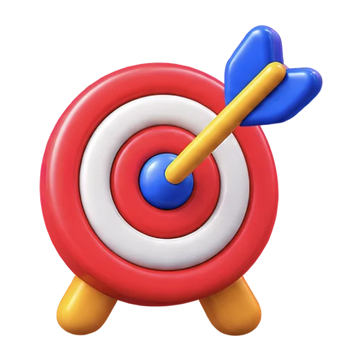 Target with Arrow