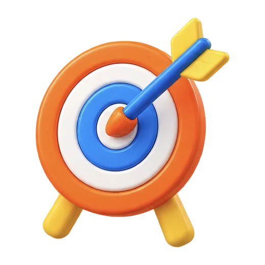 Target with Arrow