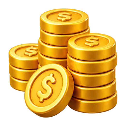 Gold Coin Stack