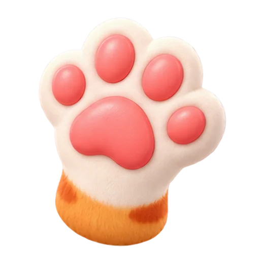 Cat paw print