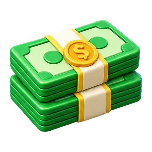Money Bundle Stack