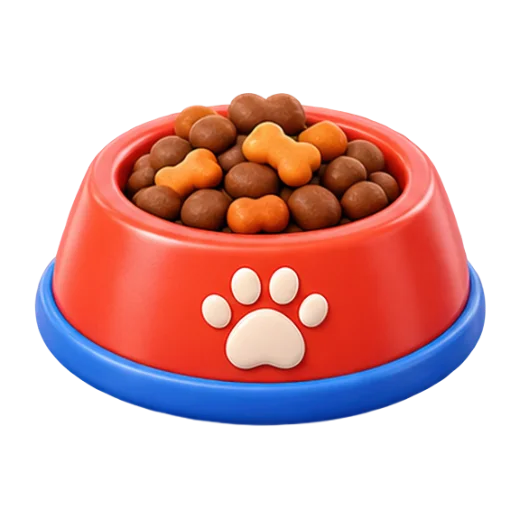 Dog food bowl