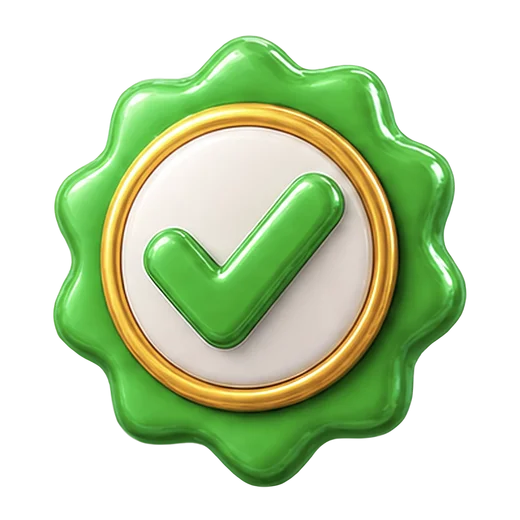 Green Checkmark Seal