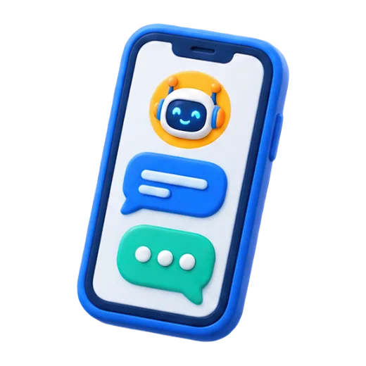 Chatbot on phone