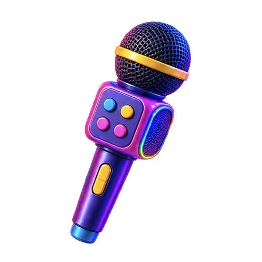 Colorful Microphone